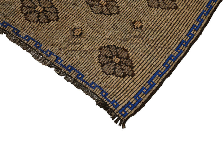 4x9 Vintage Turkish Cicim Kilim Rug - 51176