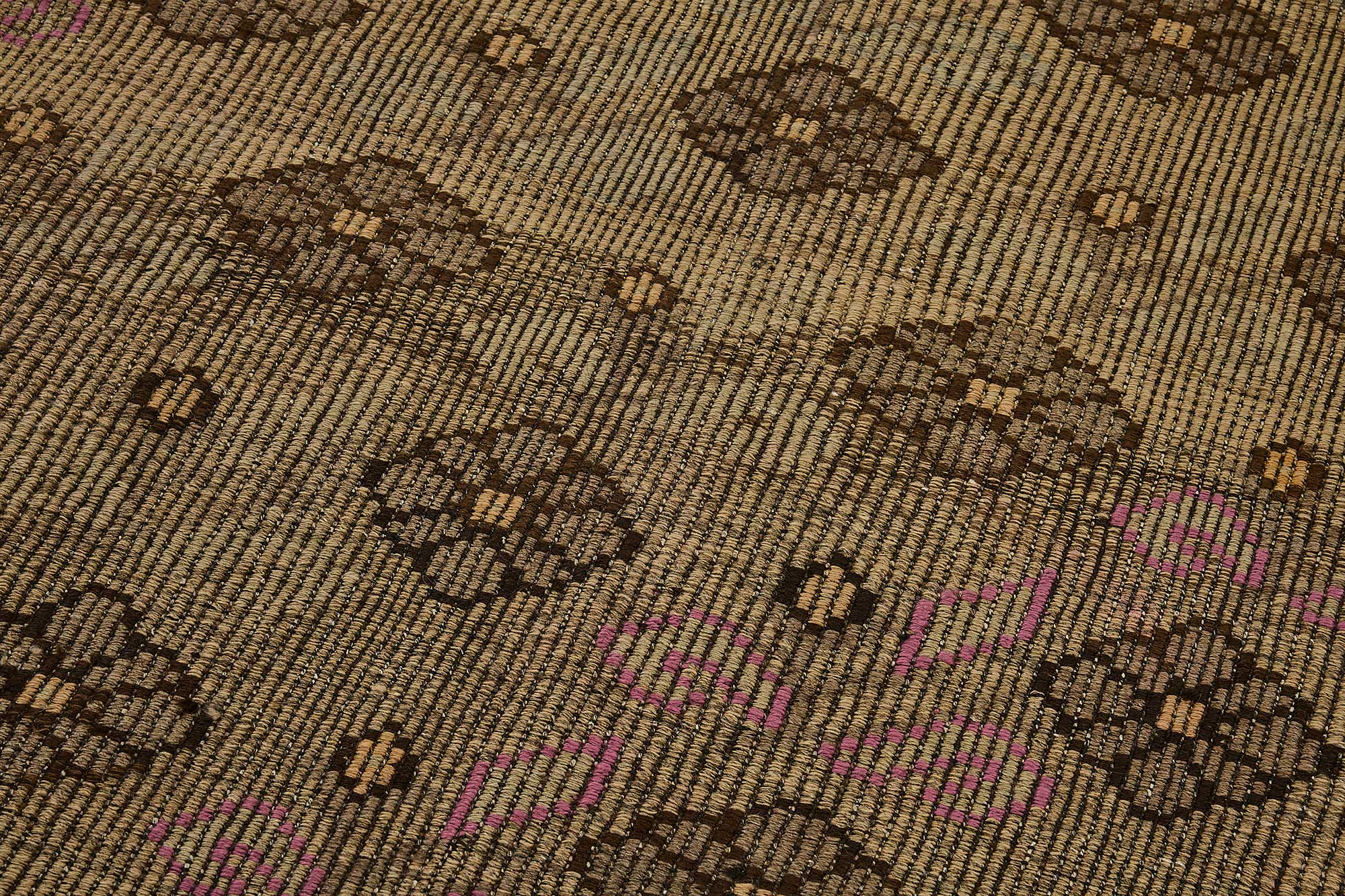4x9 Vintage Turkish Cicim Kilim Rug - 51176