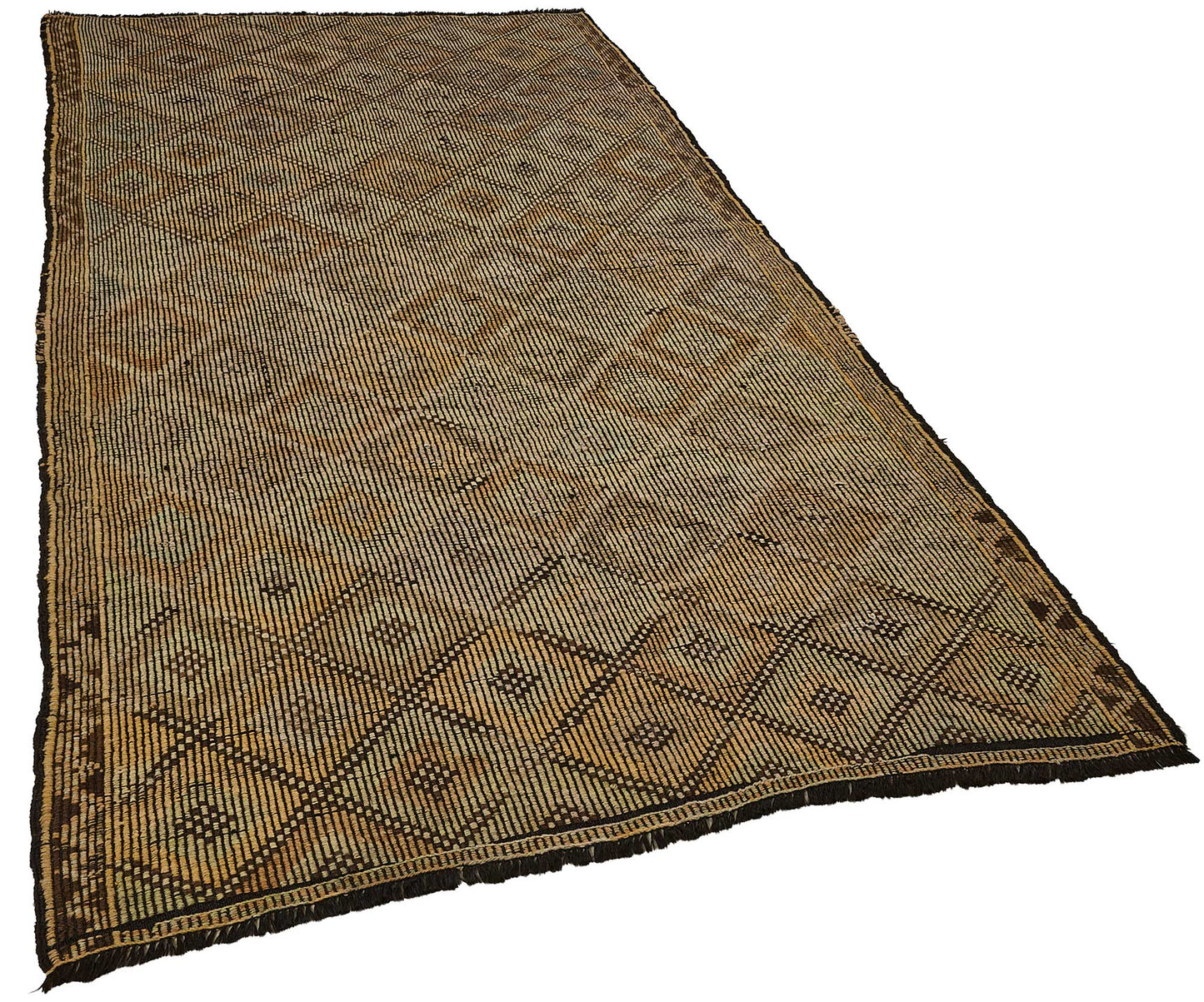 5x9 Vintage Turkish Cicim Kilim Rug - 51177