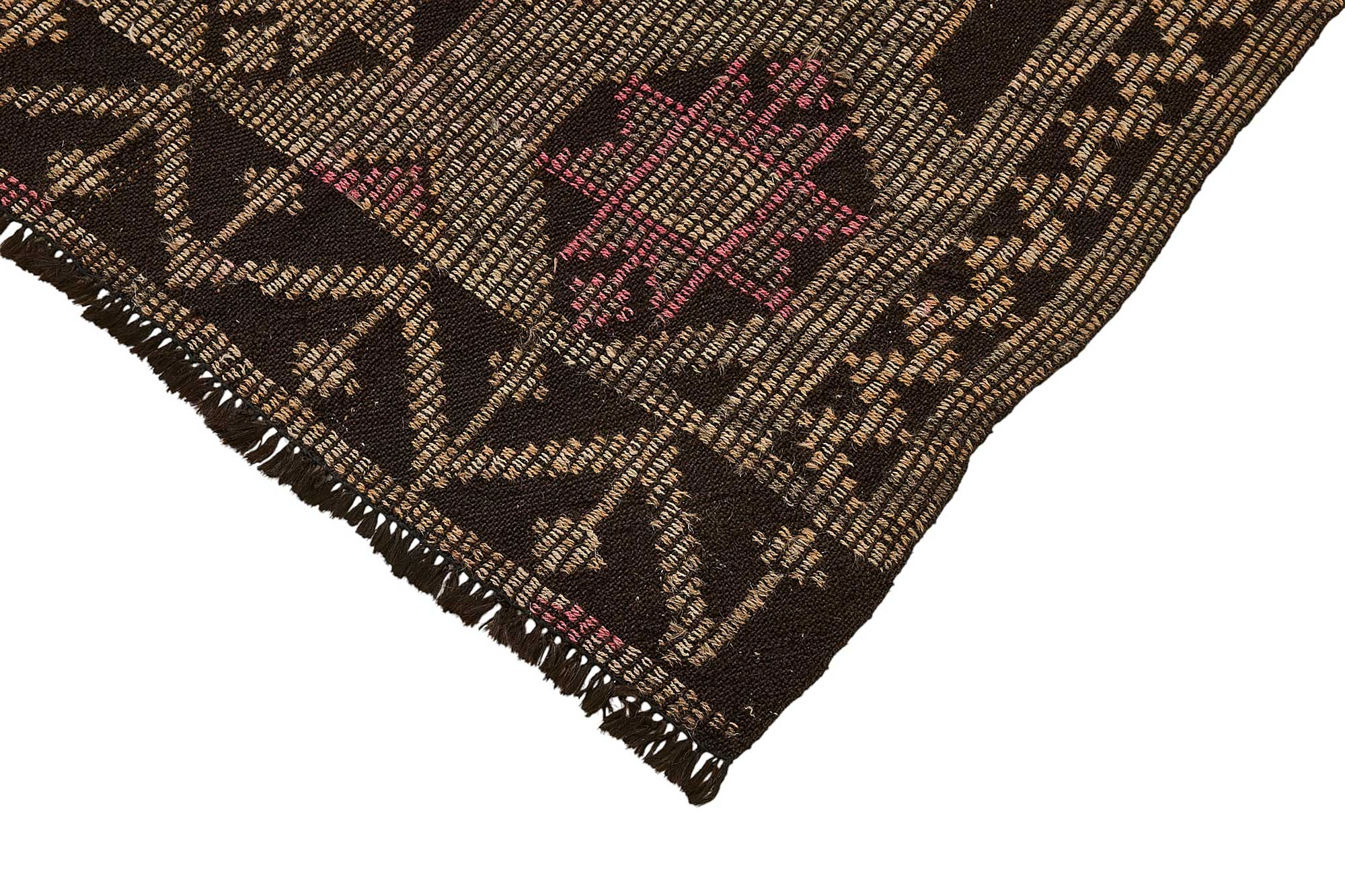 5x8 Vintage Turkish Cicim Kilim Rug - 51179