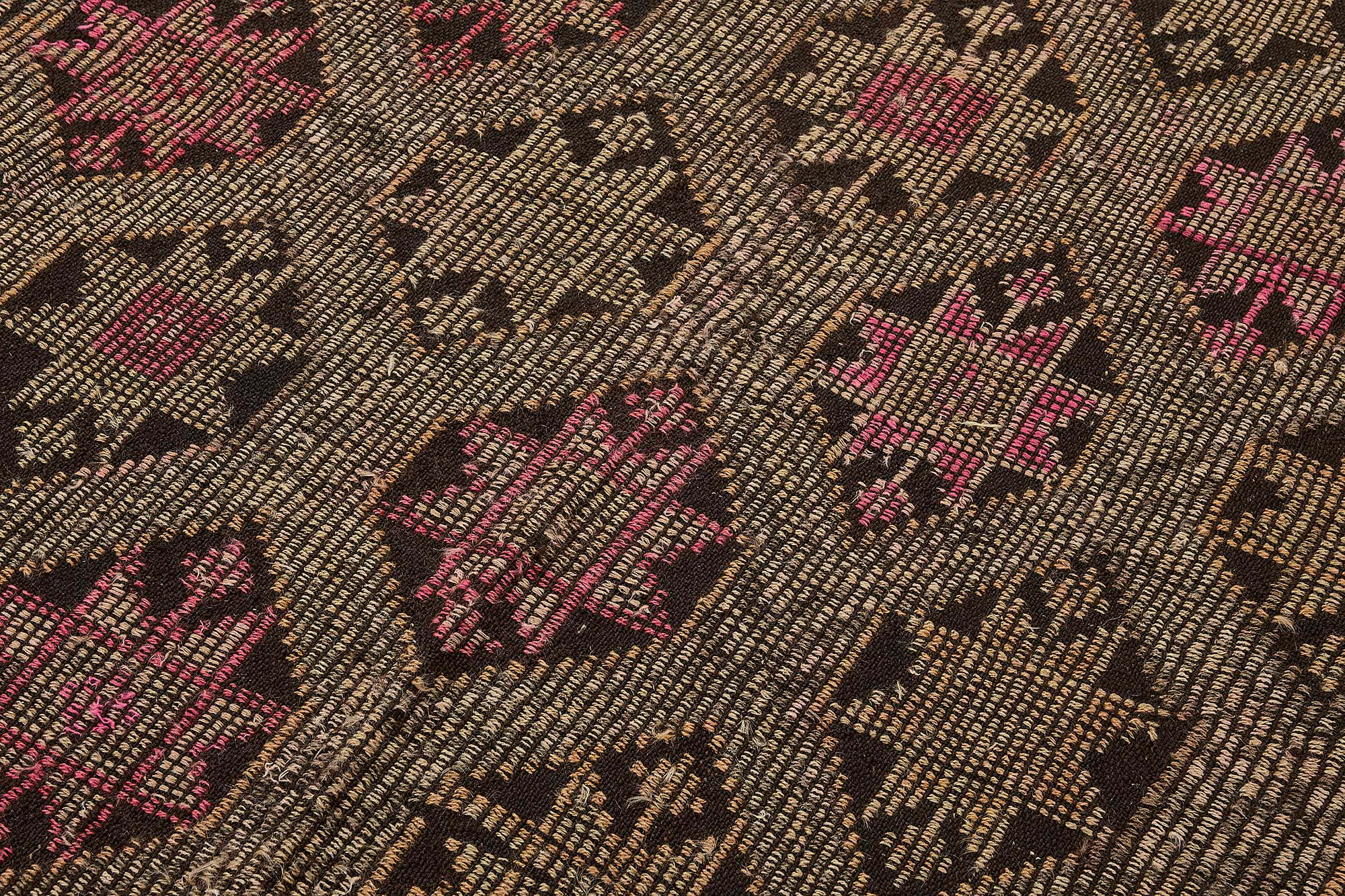 5x8 Vintage Turkish Cicim Kilim Rug - 51179