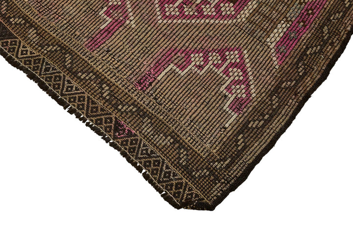 6x6 Vintage Turkish Cicim Kilim Rug - 51180