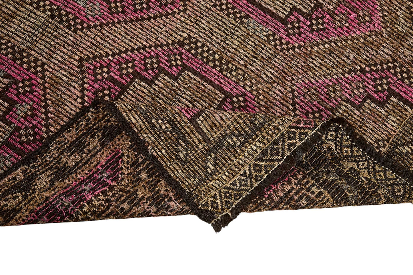 6x6 Vintage Turkish Cicim Kilim Rug - 51180