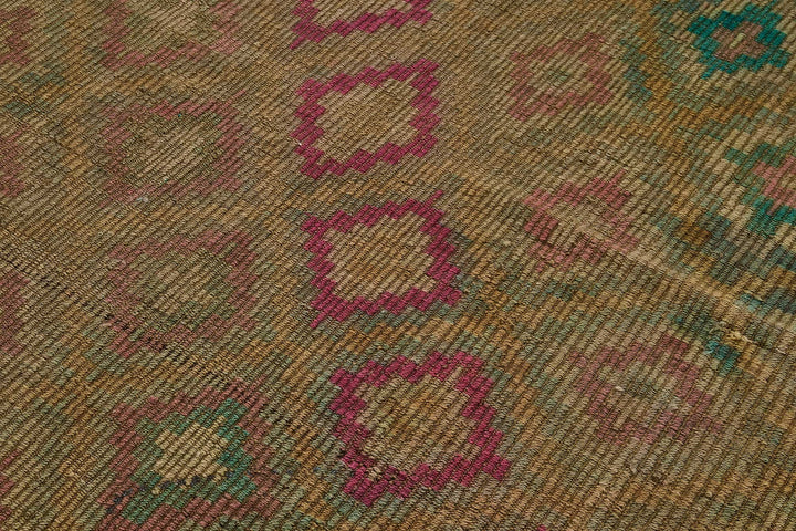 6x10 Vintage Turkish Cicim Kilim Rug - 51182