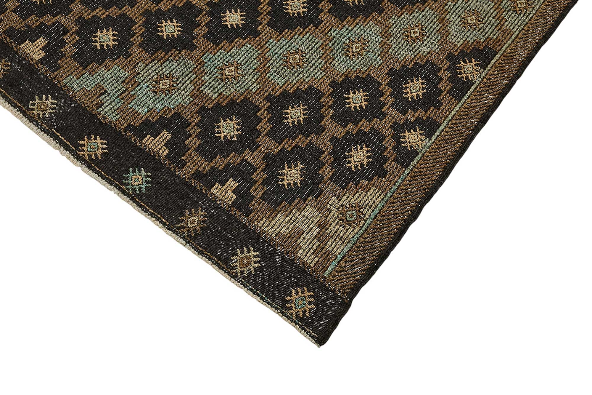 7x11 Vintage Turkish Cicim Kilim Rug - 51183