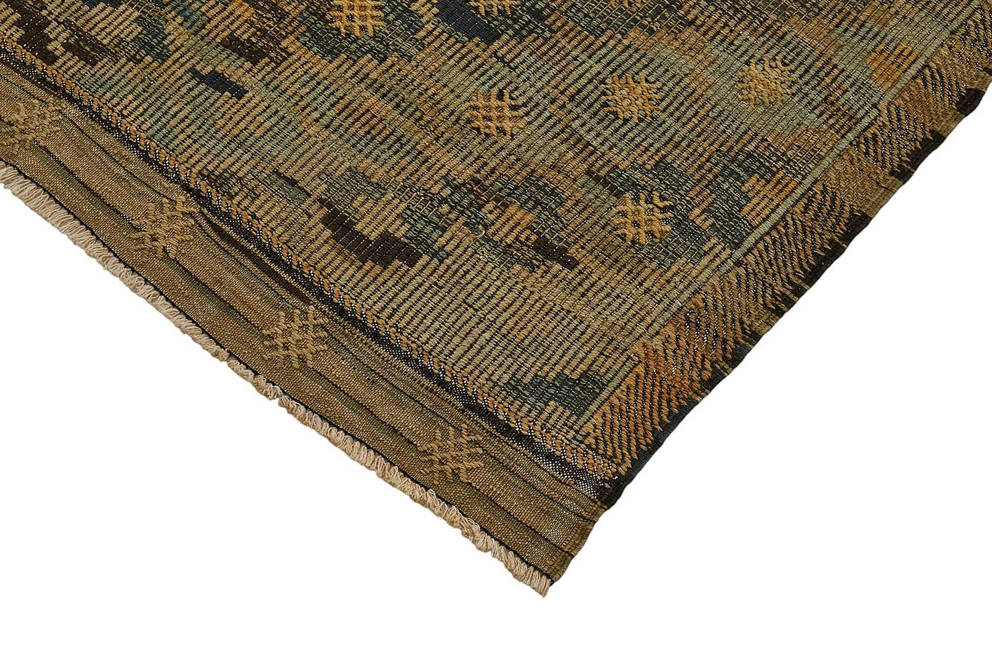 6x11 Vintage Turkish Cicim Kilim Rug - 51184