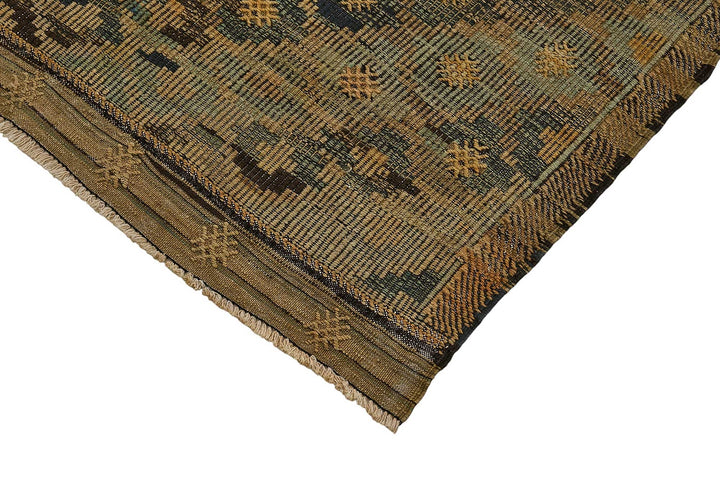 6x11 Vintage Turkish Cicim Kilim Rug - 51184