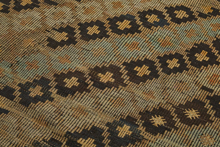 6x11 Vintage Turkish Cicim Kilim Rug - 51184