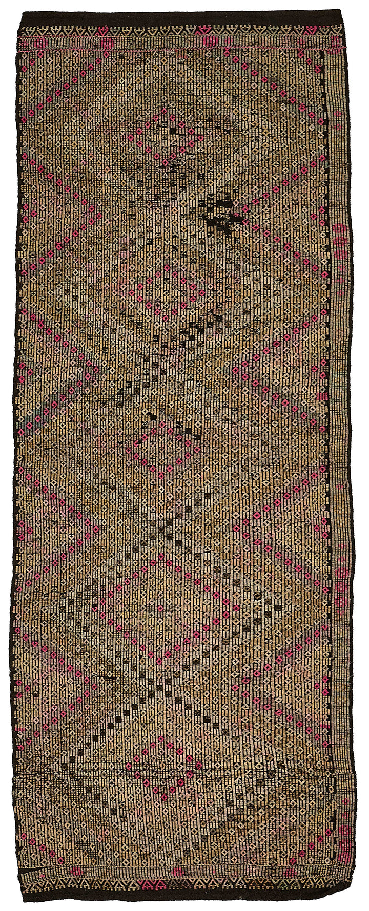 3x9 Vintage Turkish Cicim Kilim Rug - 51186