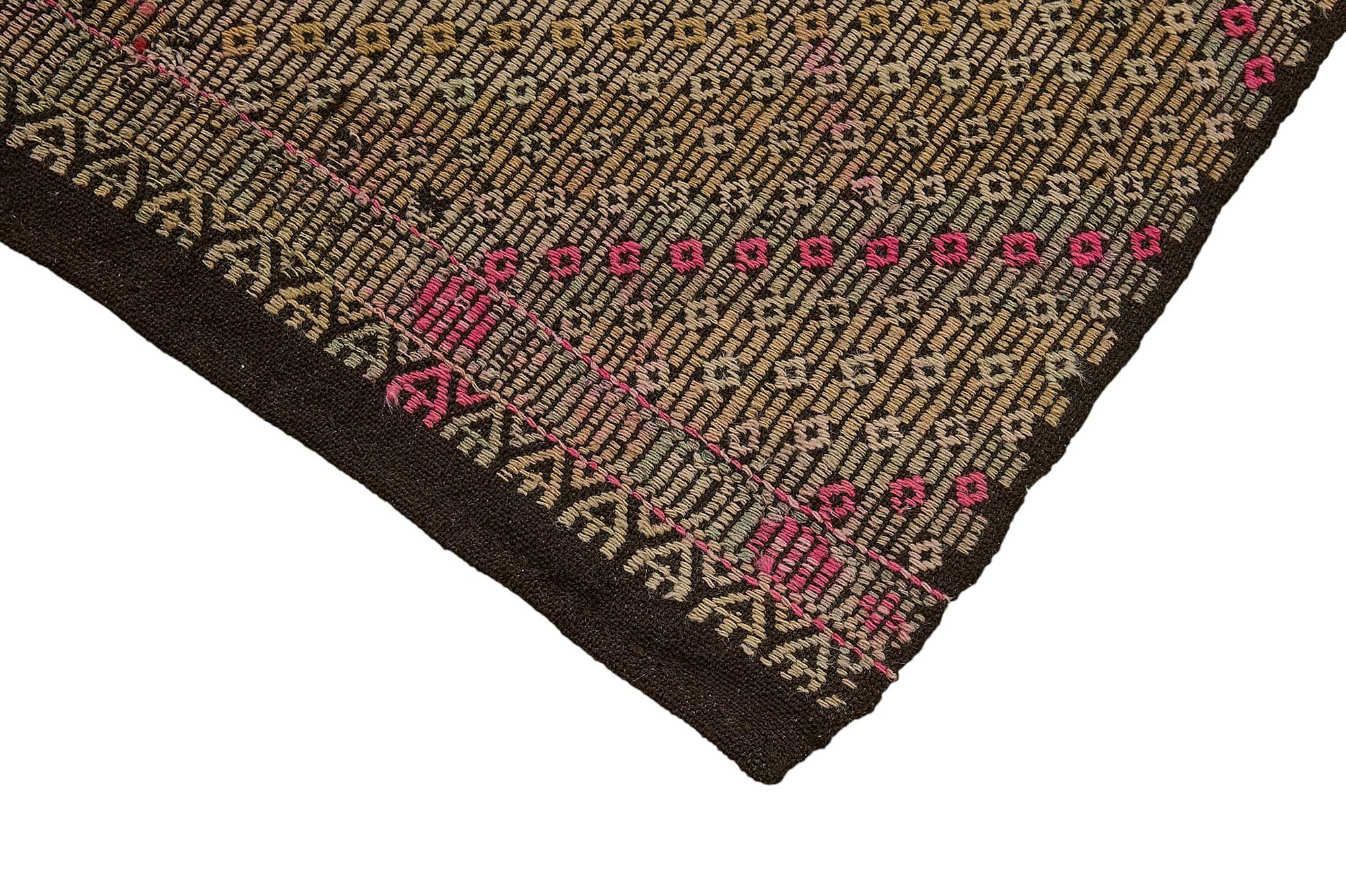 3x9 Vintage Turkish Cicim Kilim Rug - 51186