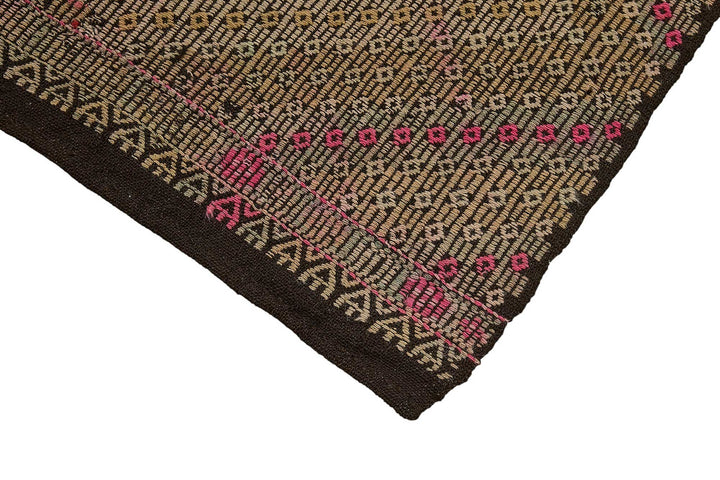 3x9 Vintage Turkish Cicim Kilim Rug - 51186