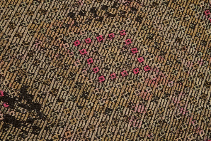 3x9 Vintage Turkish Cicim Kilim Rug - 51186