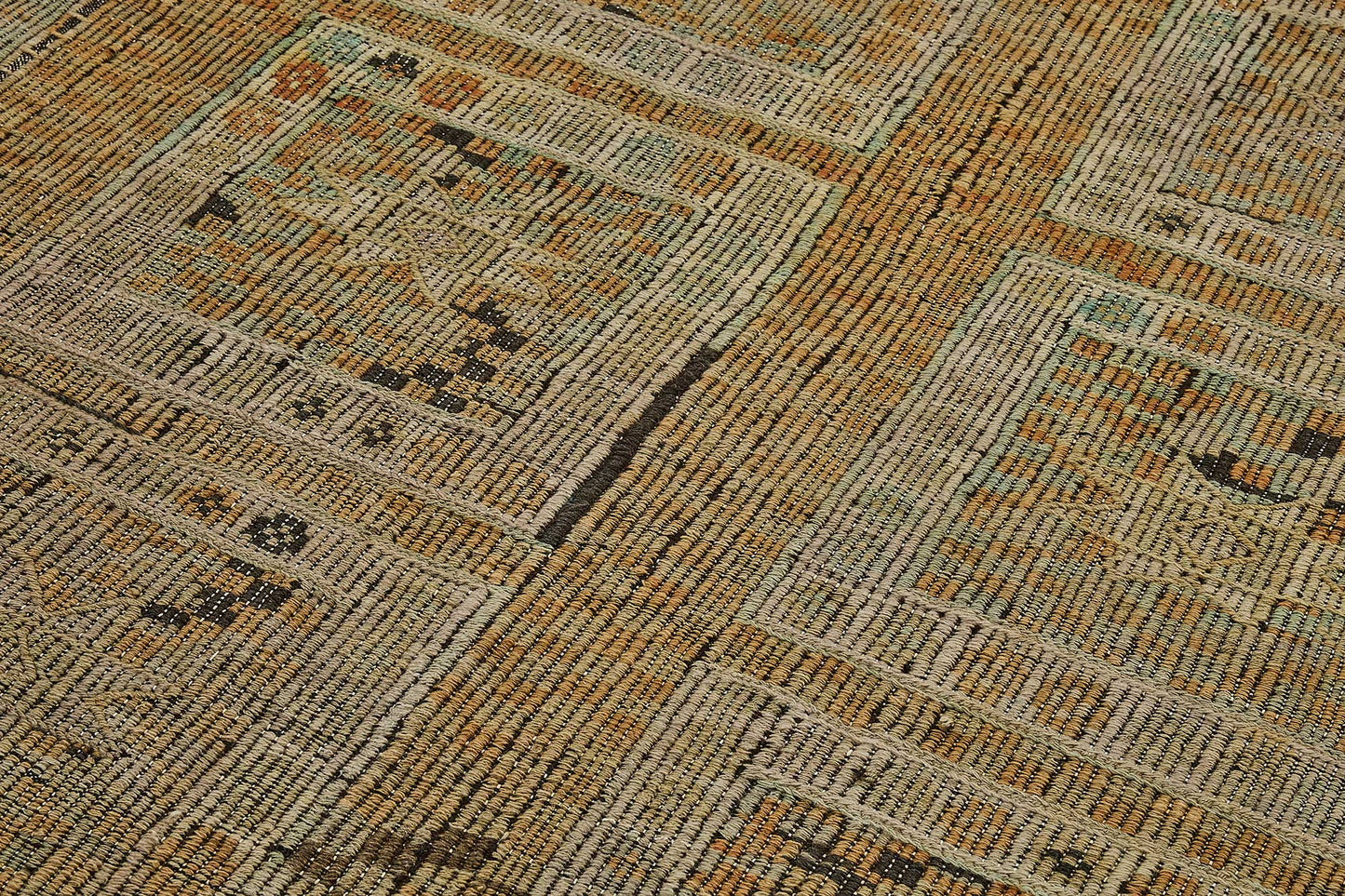 6x11 Vintage Turkish Cicim Kilim Rug - 51187