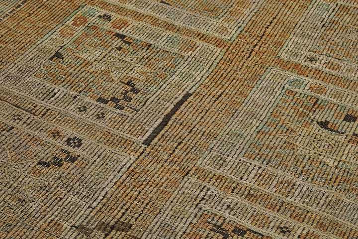 6x11 Vintage Turkish Cicim Kilim Rug - 51187
