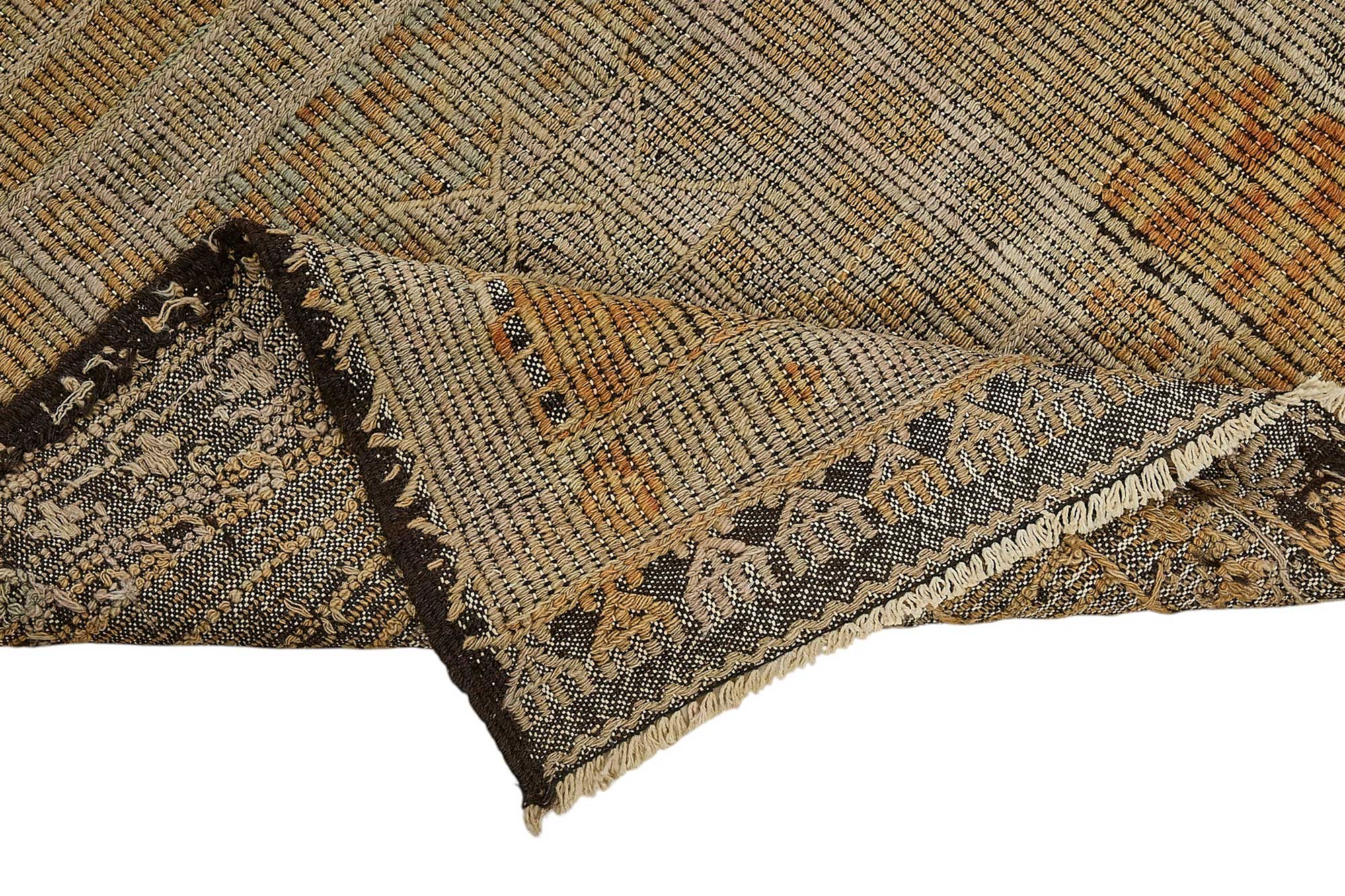 6x11 Vintage Turkish Cicim Kilim Rug - 51187
