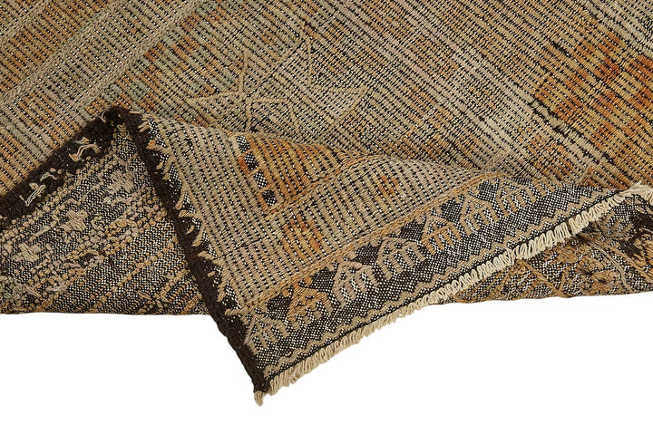 6x11 Vintage Turkish Cicim Kilim Rug - 51187