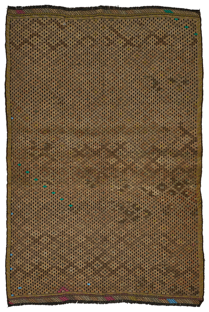 6x8 Vintage Turkish Cicim Kilim Rug - 51188