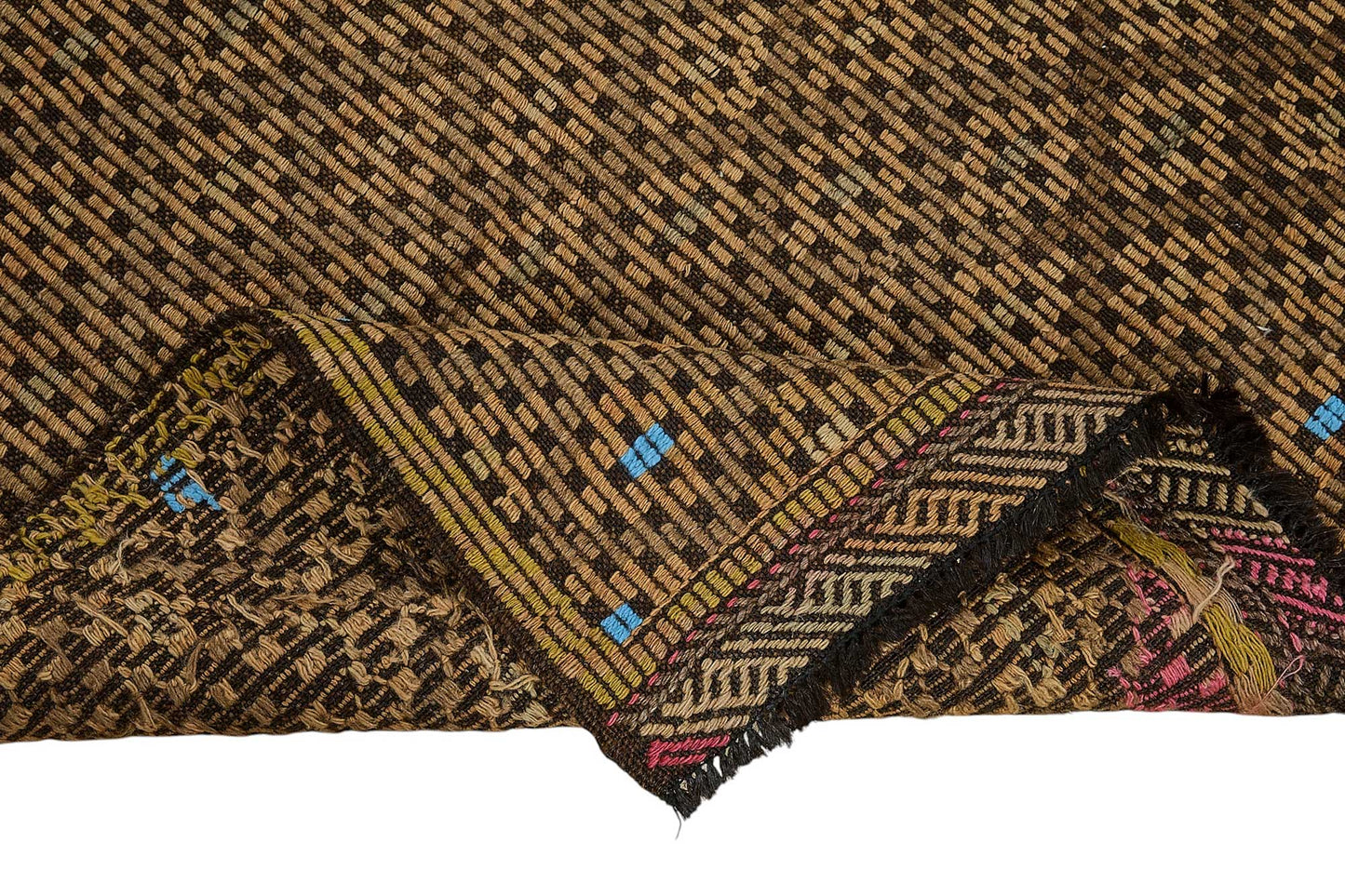 6x8 Vintage Turkish Cicim Kilim Rug - 51188