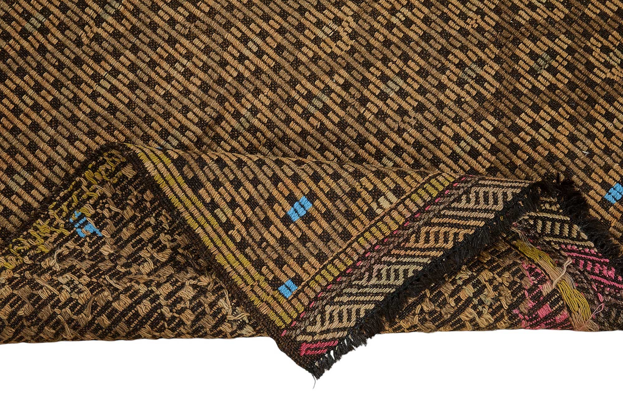 6x8 Vintage Turkish Cicim Kilim Rug - 51188