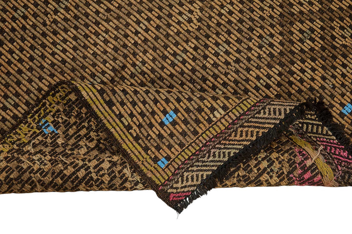 6x8 Vintage Turkish Cicim Kilim Rug - 51188