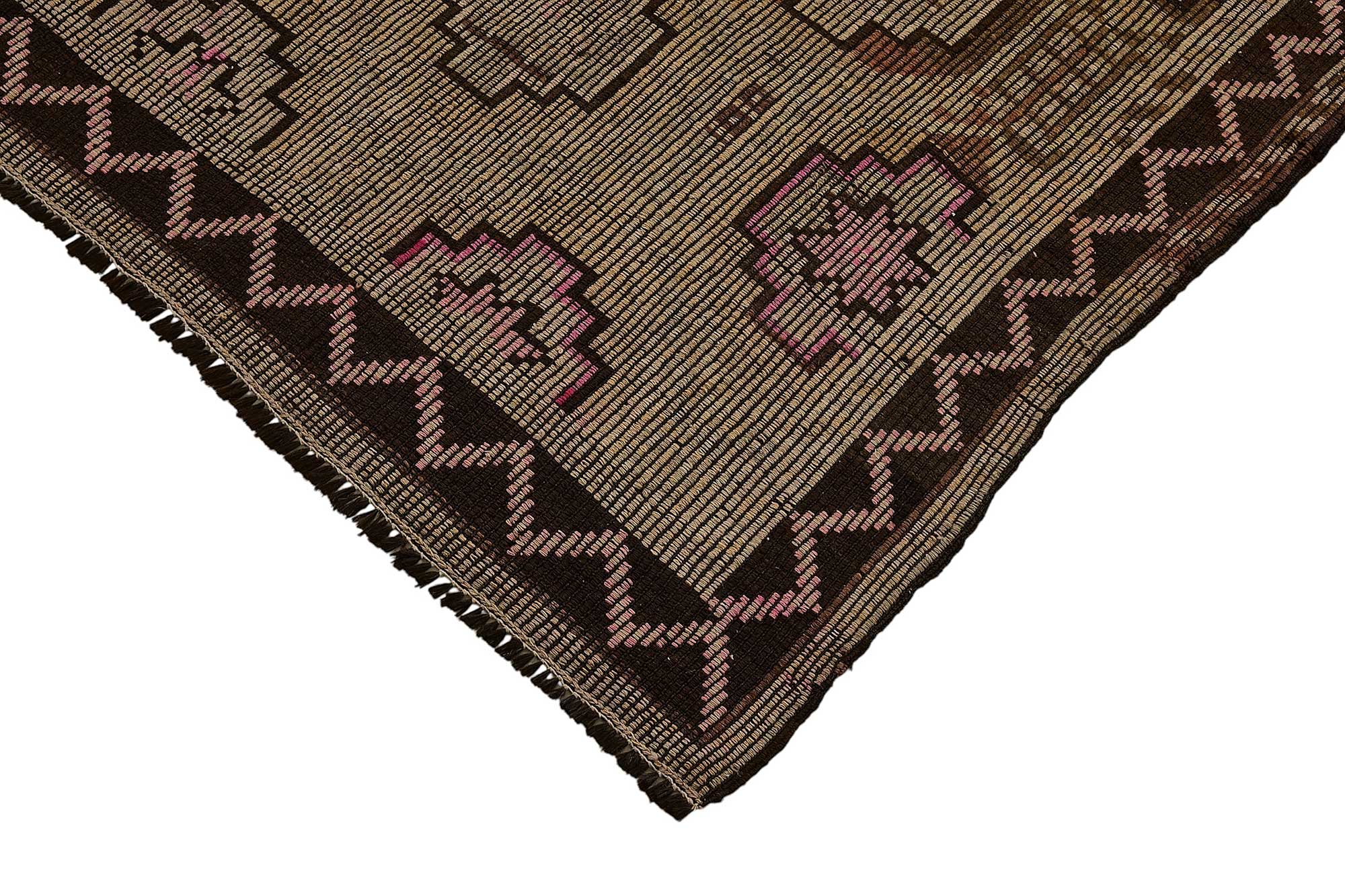7x9 Vintage Turkish Cicim Kilim Rug - 51189