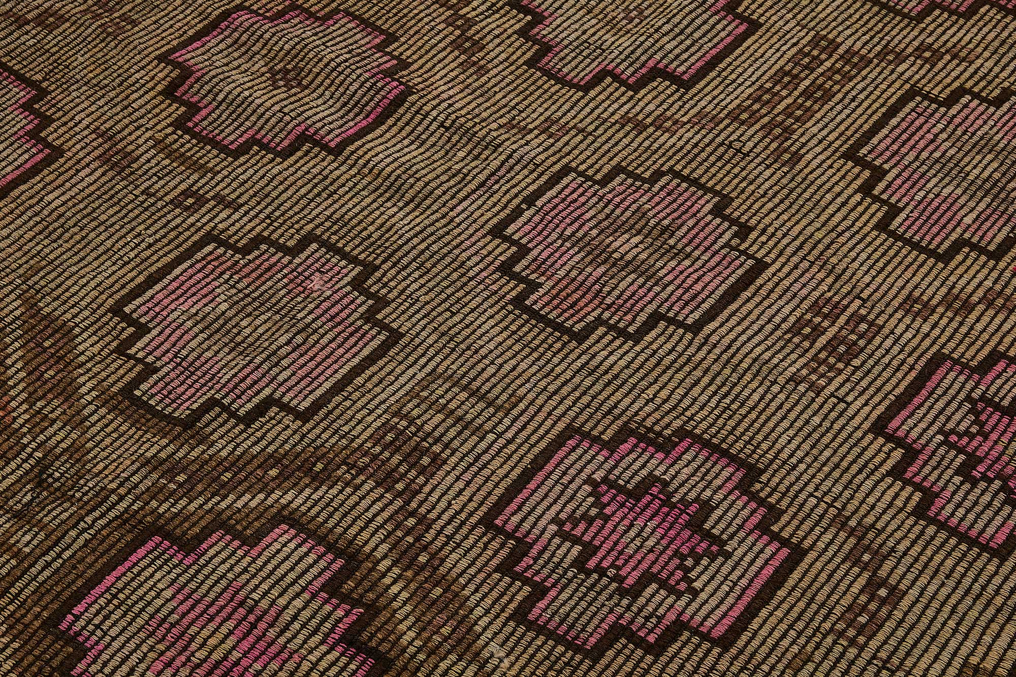 7x9 Vintage Turkish Cicim Kilim Rug - 51189