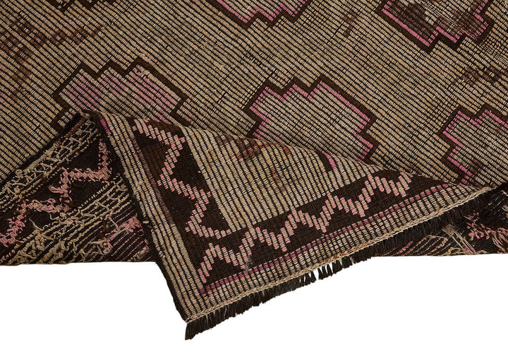 7x9 Vintage Turkish Cicim Kilim Rug - 51189