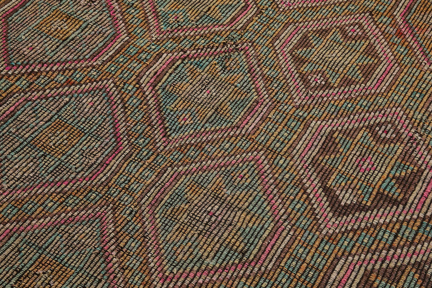 6x10 Vintage Turkish Cicim Kilim Rug - 51190