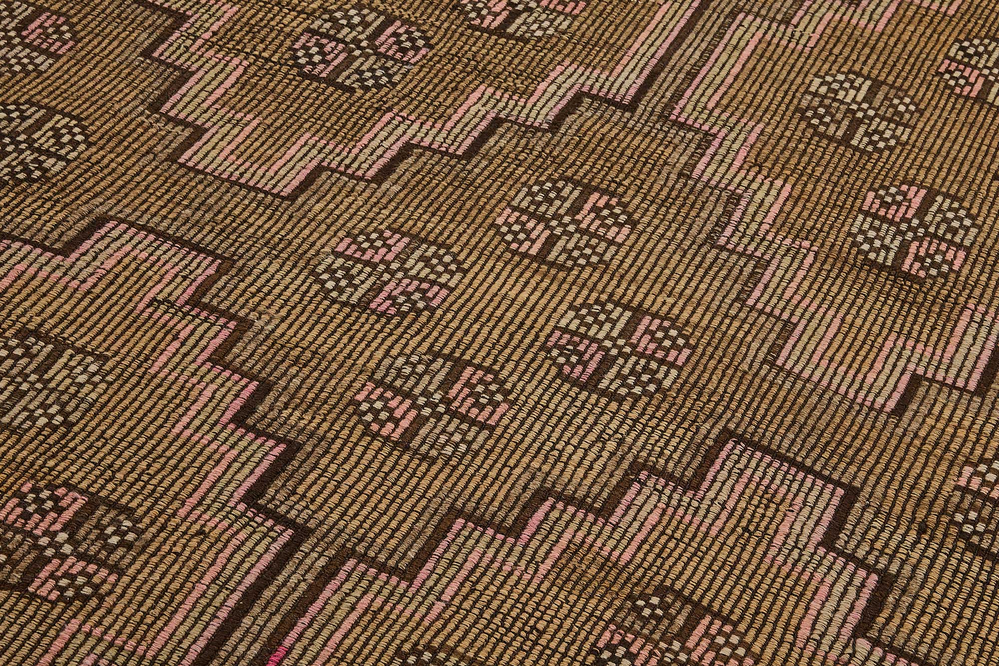 6x9 Vintage Turkish Cicim Kilim Rug - 51192