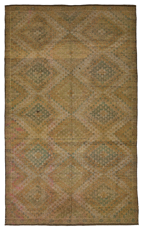 6x10 Vintage Turkish Cicim Kilim Rug - 51193