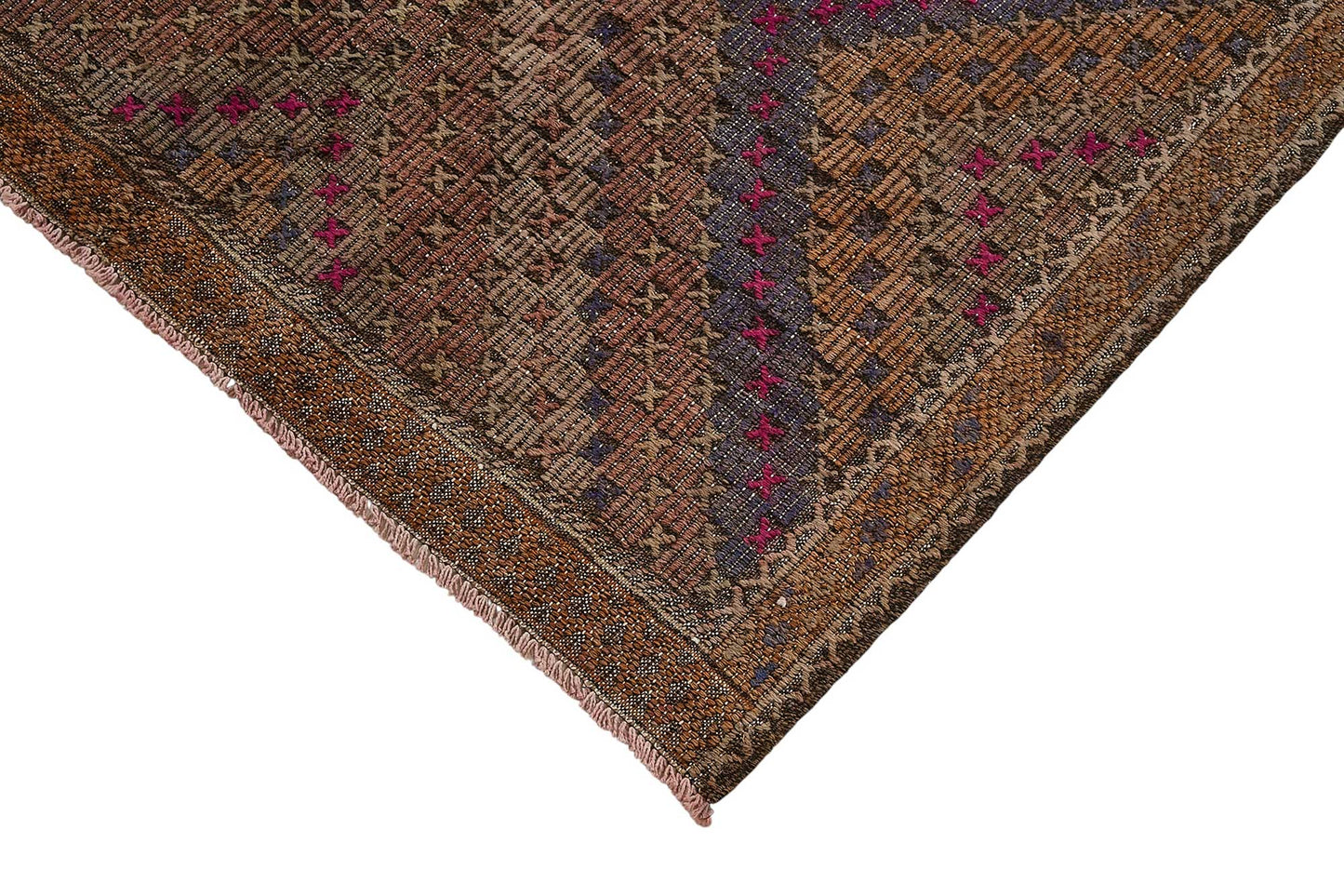 6x10 Vintage Turkish Cicim Kilim Rug - 51194