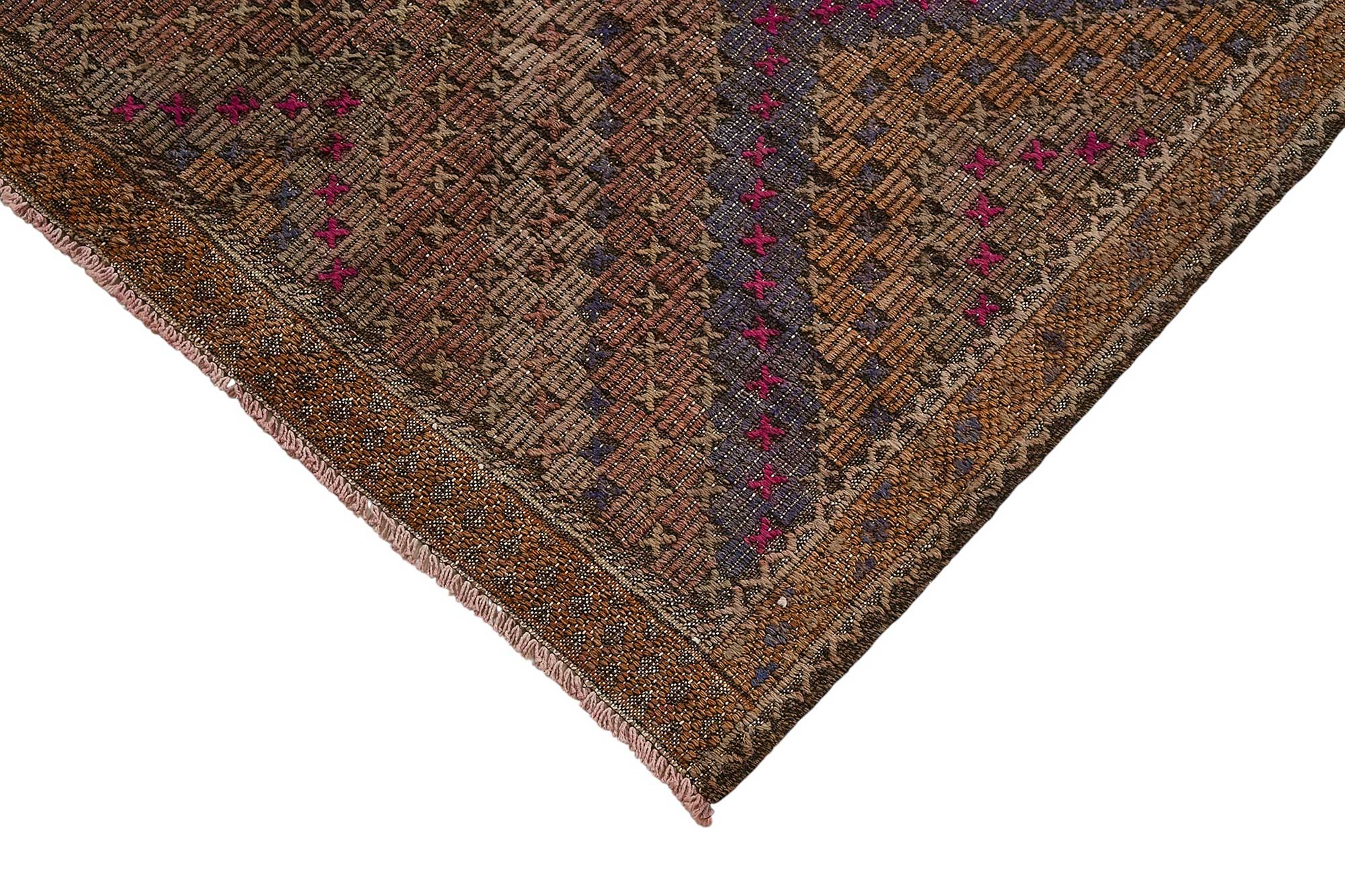 6x10 Vintage Turkish Cicim Kilim Rug - 51194