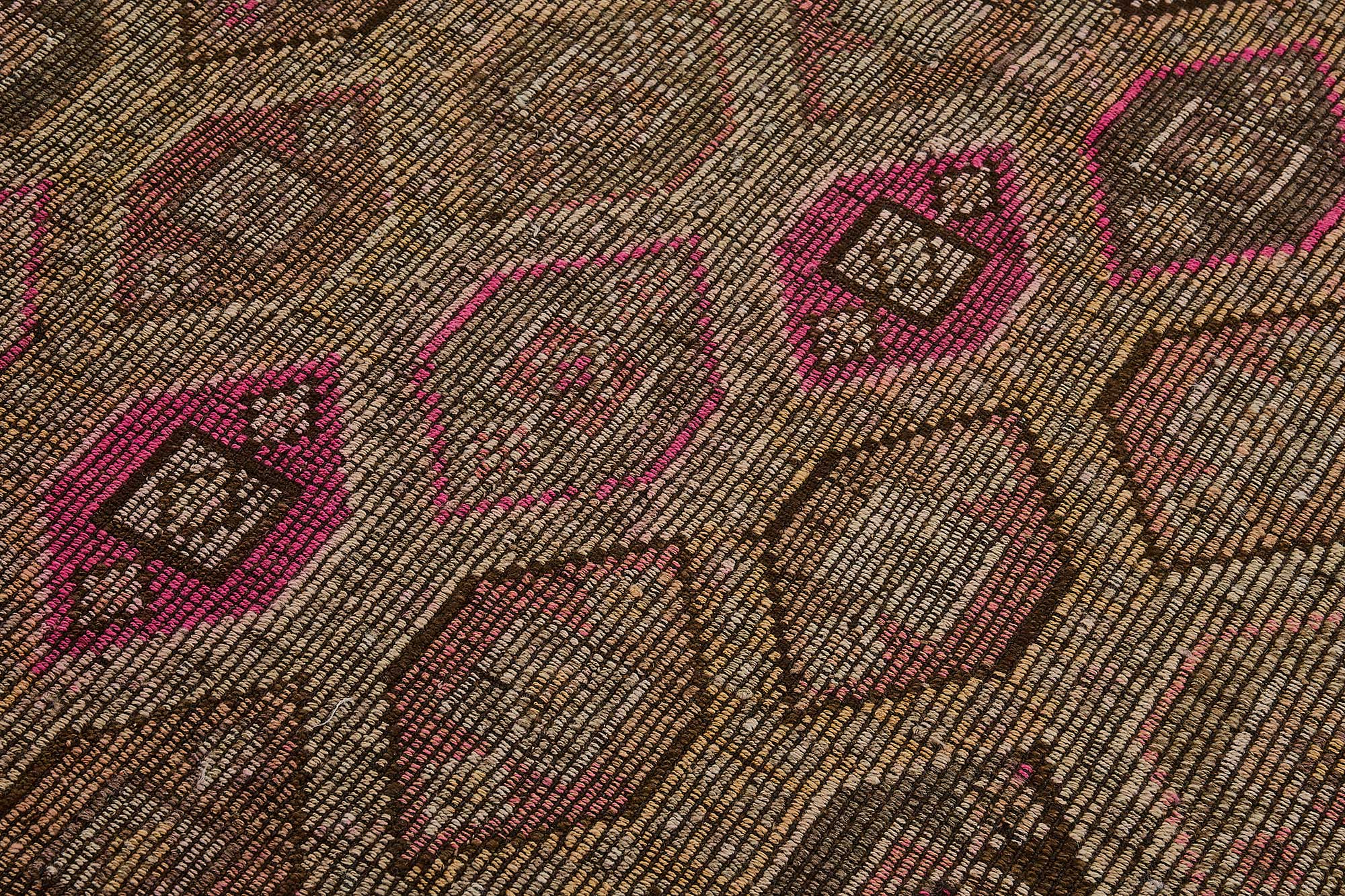 5x10 Vintage Turkish Cicim Kilim Rug - 51196