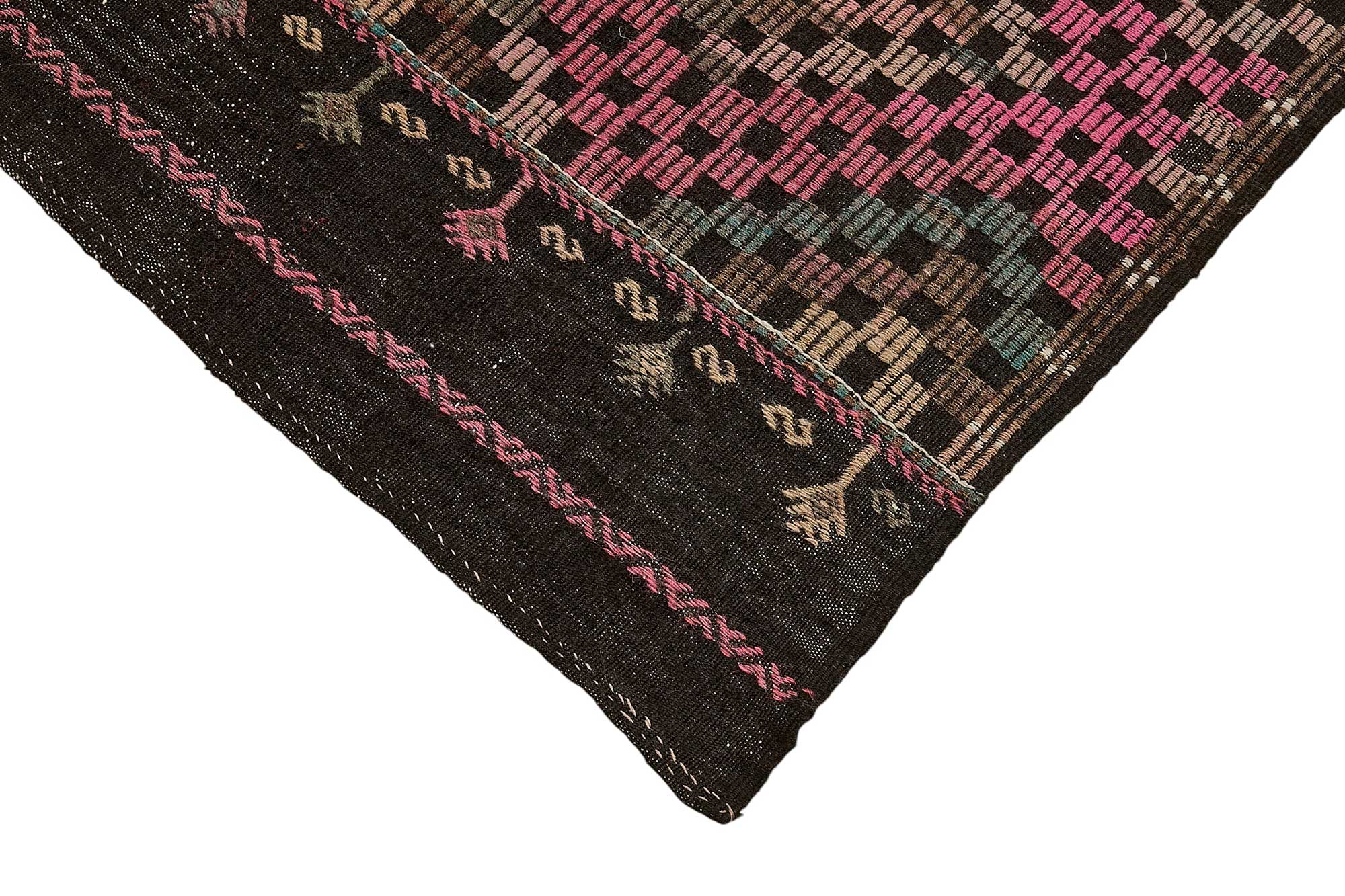 6x9 Vintage Turkish Cicim Kilim Rug - 51198