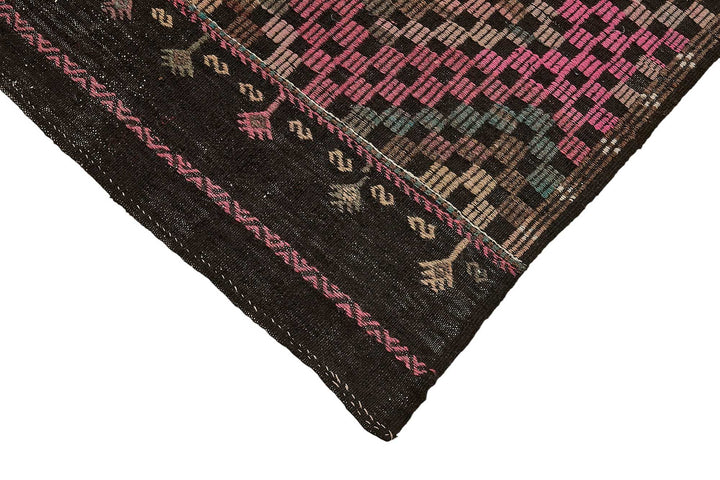 6x9 Vintage Turkish Cicim Kilim Rug - 51198