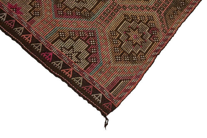 6x9 Vintage Turkish Cicim Kilim Rug - 51199