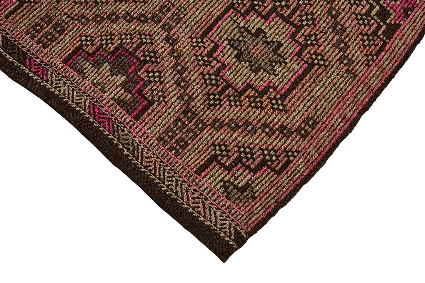 6x10 Vintage Turkish Cicim Kilim Rug - 51201