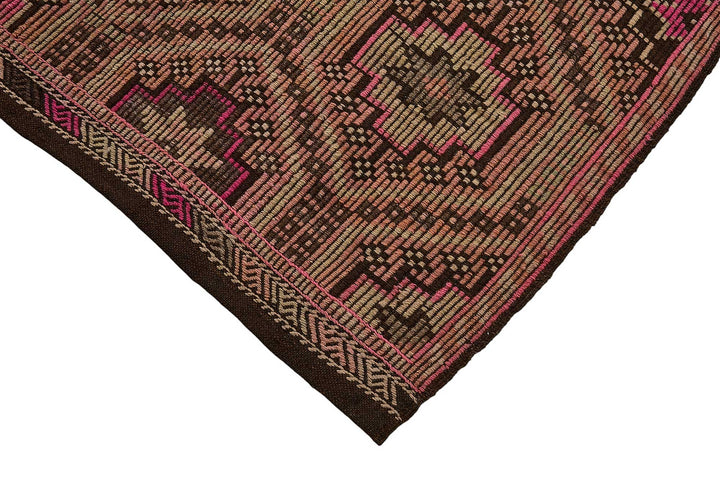 6x10 Vintage Turkish Cicim Kilim Rug - 51201