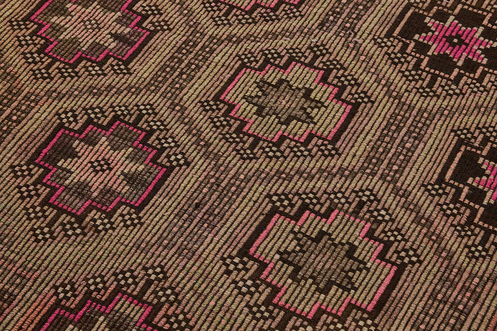 6x10 Vintage Turkish Cicim Kilim Rug - 51201
