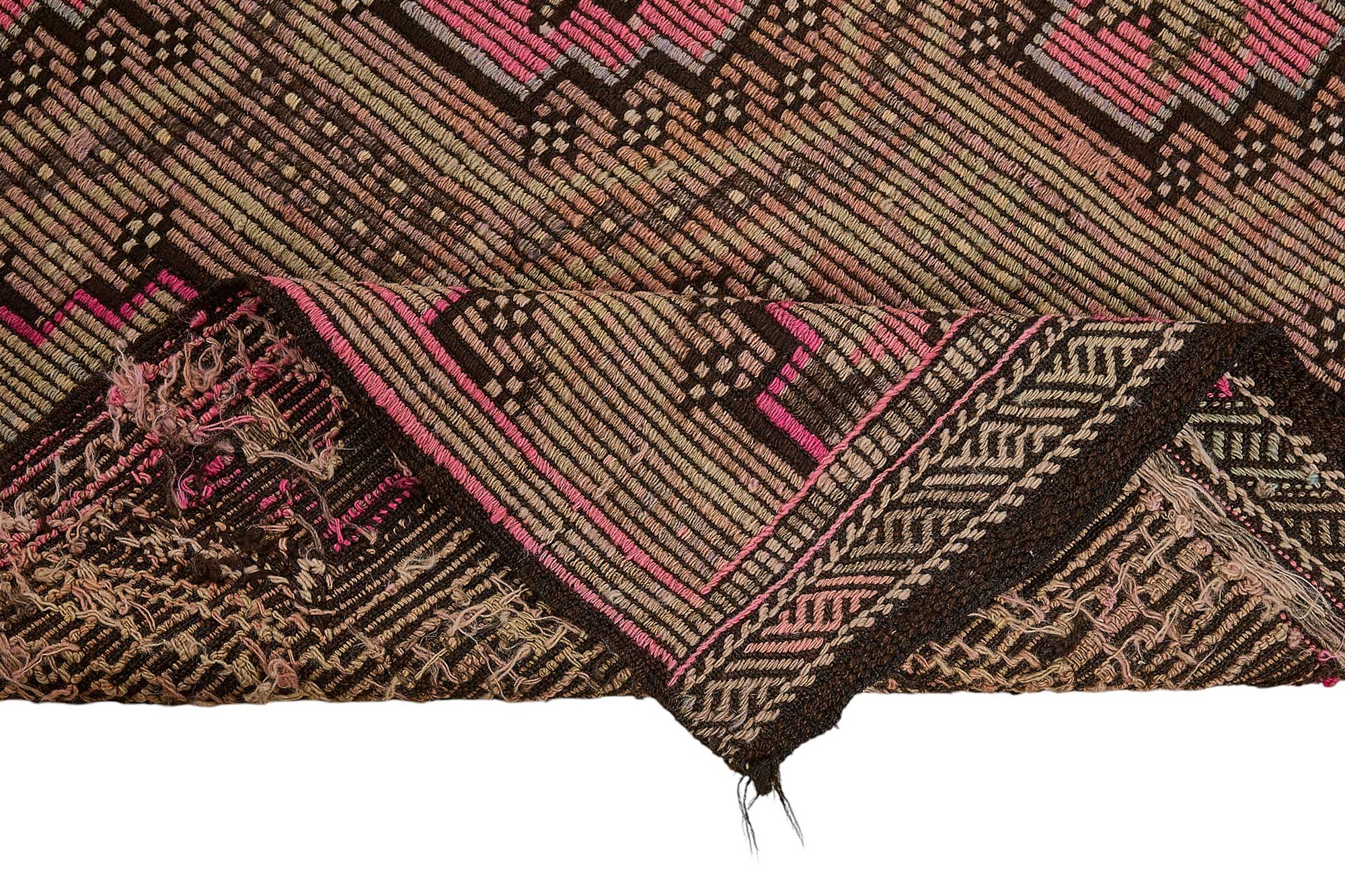 6x10 Vintage Turkish Cicim Kilim Rug - 51201