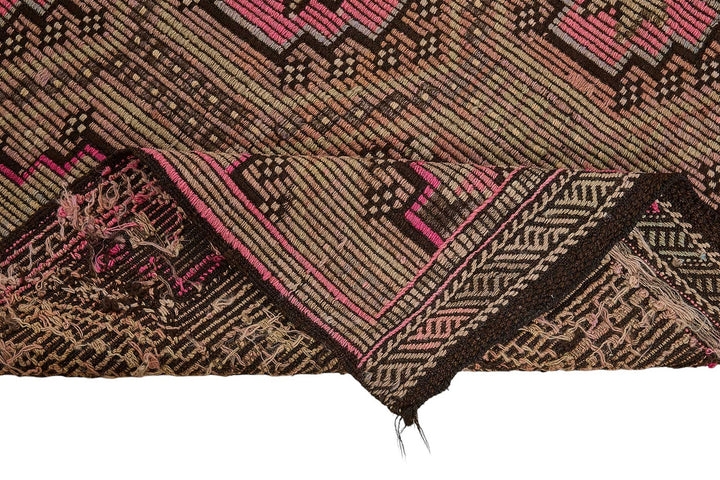 6x10 Vintage Turkish Cicim Kilim Rug - 51201