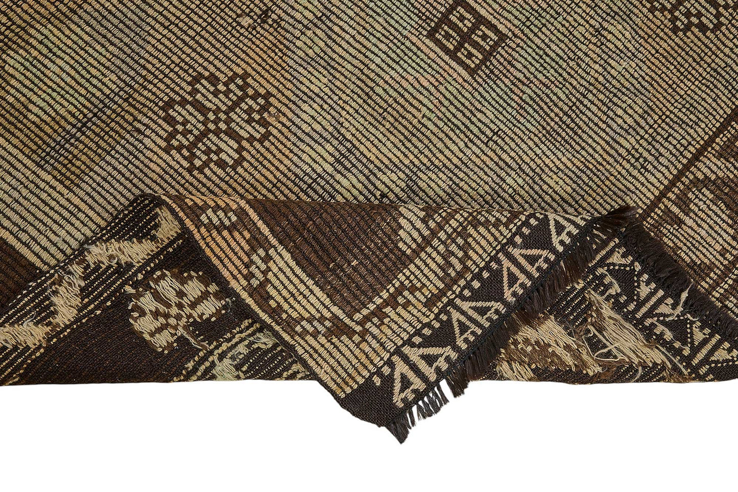 5x10 Vintage Turkish Cicim Kilim Rug - 51202