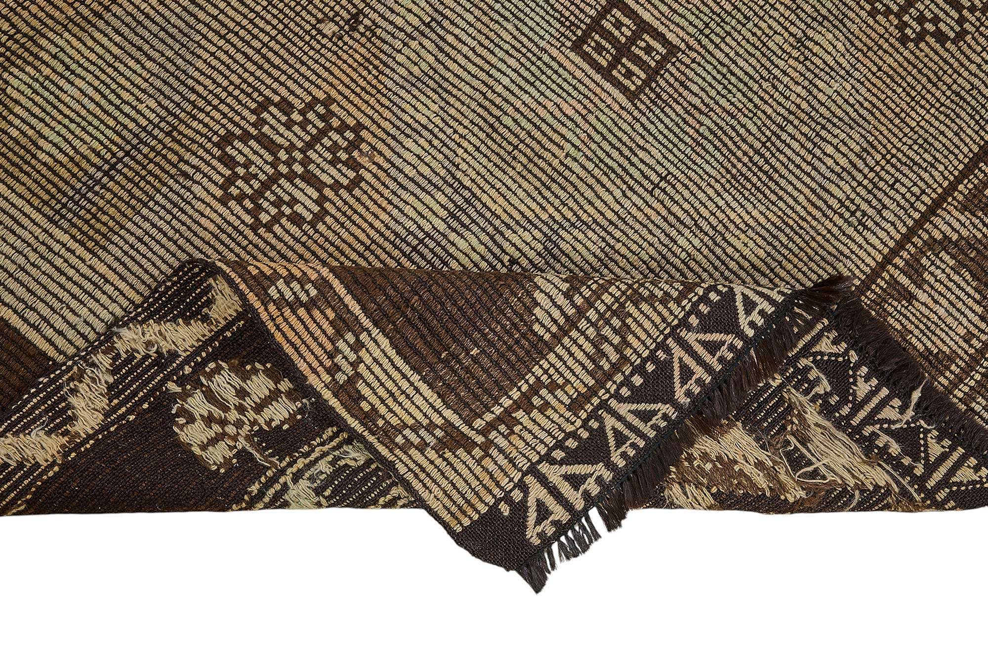 5x10 Vintage Turkish Cicim Kilim Rug - 51202