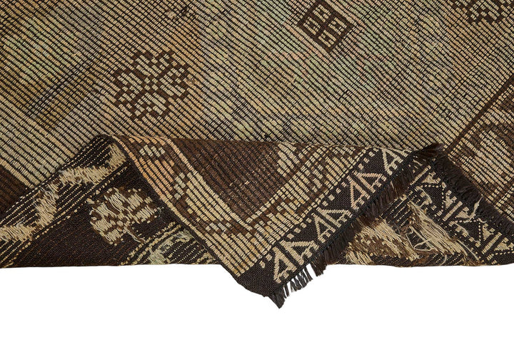 5x10 Vintage Turkish Cicim Kilim Rug - 51202