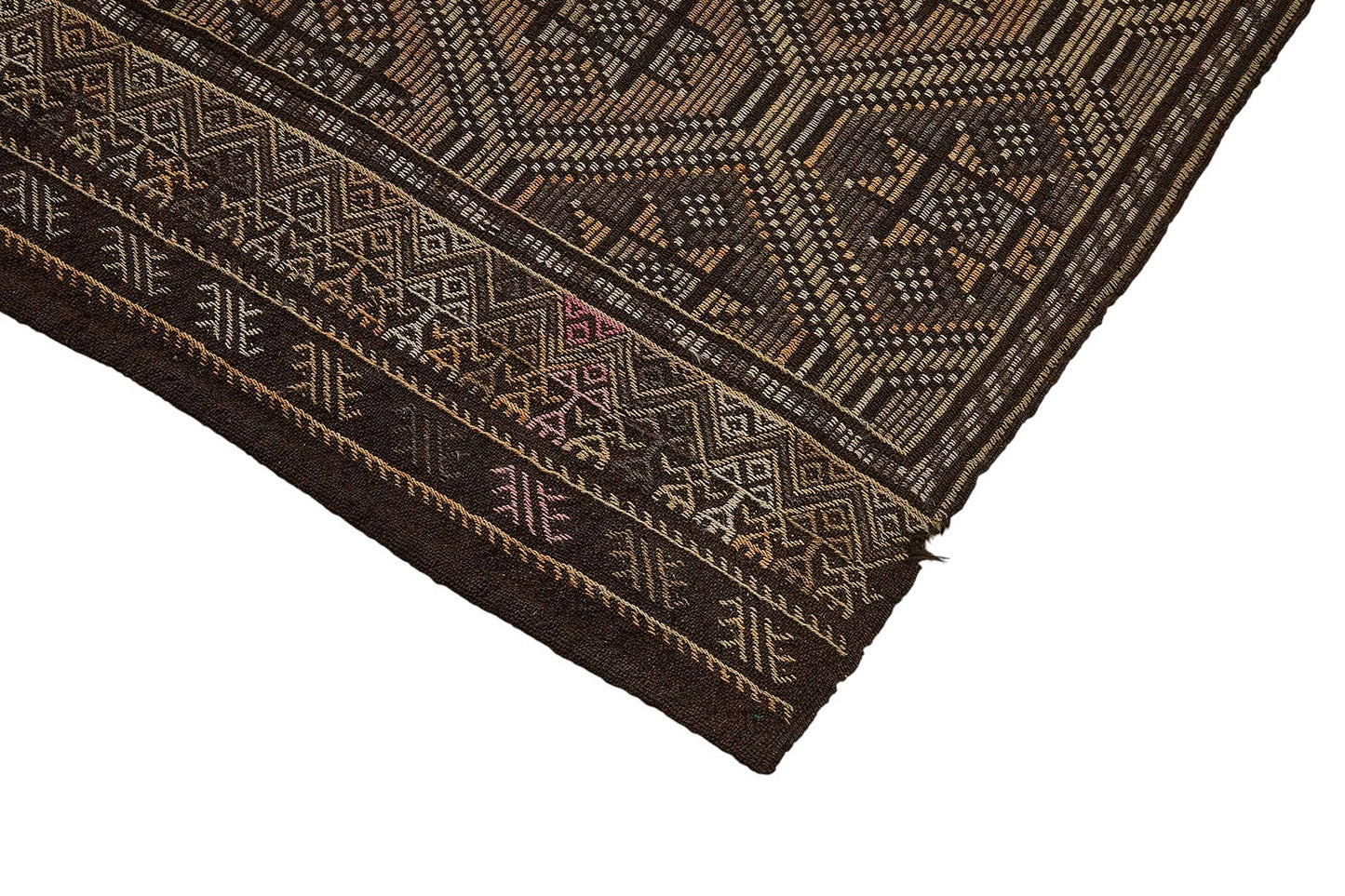 5x10 Vintage Turkish Cicim Kilim Rug - 51203