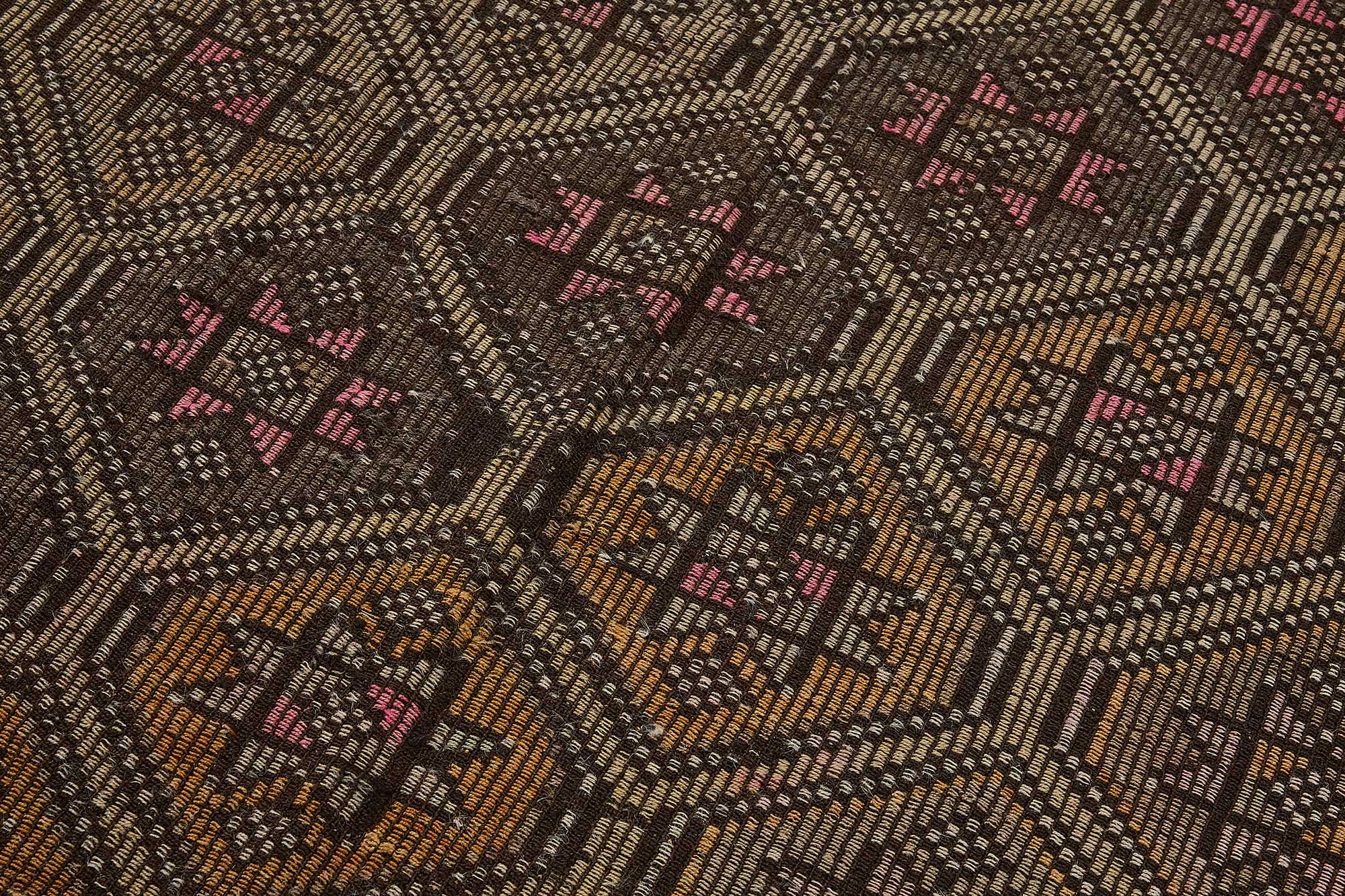 5x10 Vintage Turkish Cicim Kilim Rug - 51203
