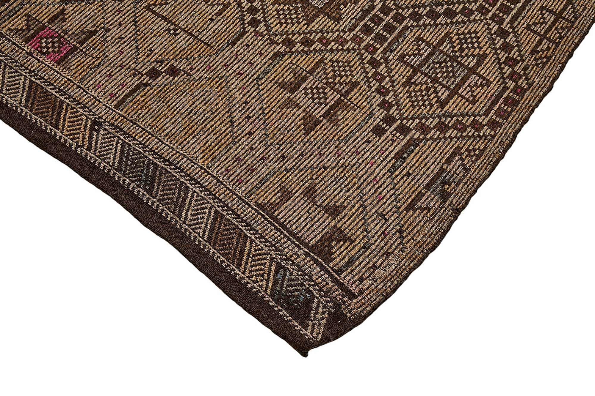 6x10 Vintage Turkish Cicim Kilim Rug - 51204