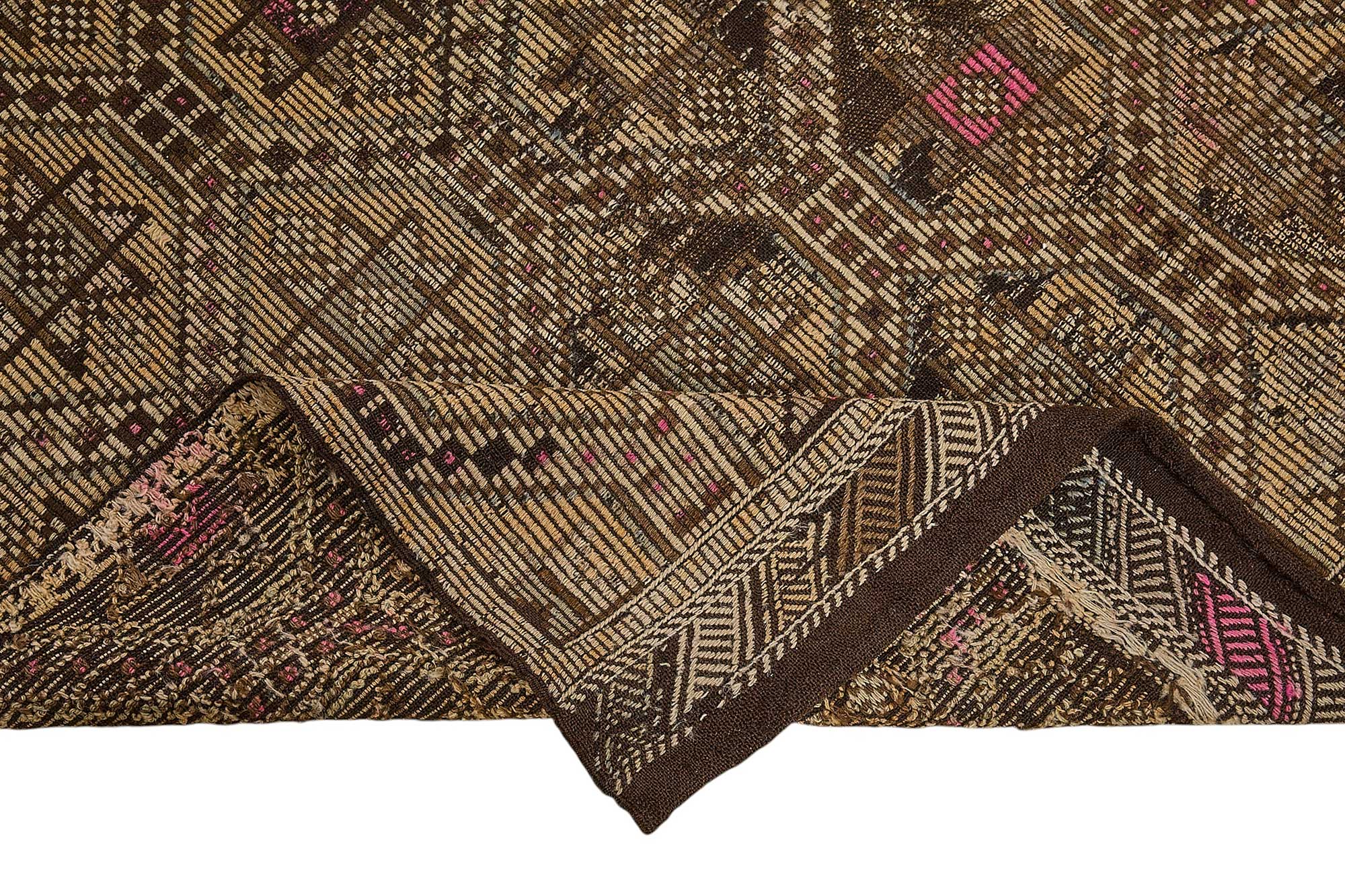 6x10 Vintage Turkish Cicim Kilim Rug - 51204