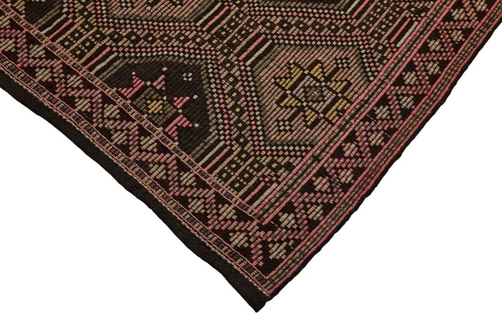 6x11 Vintage Turkish Cicim Kilim Rug - 51205