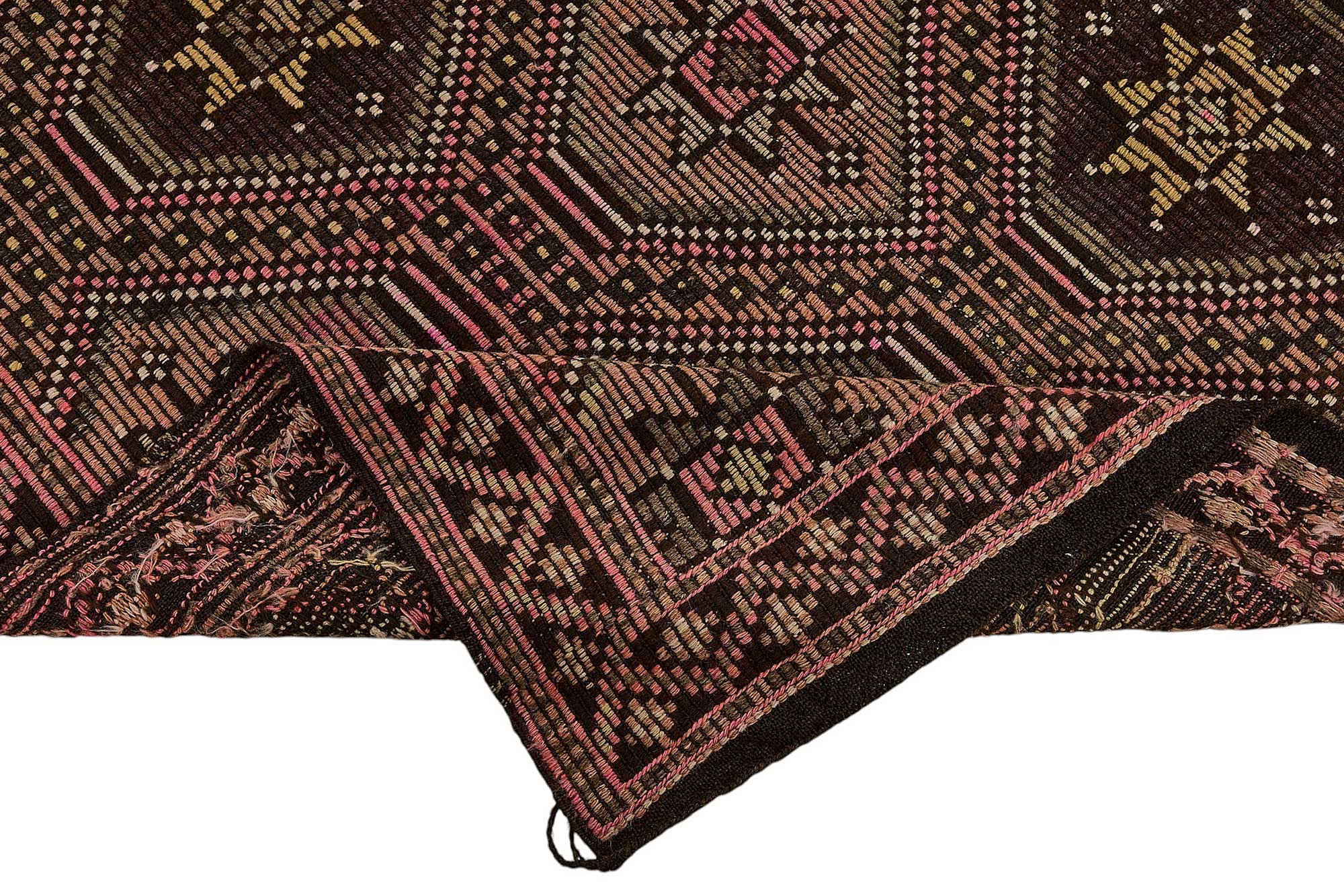 6x11 Vintage Turkish Cicim Kilim Rug - 51205
